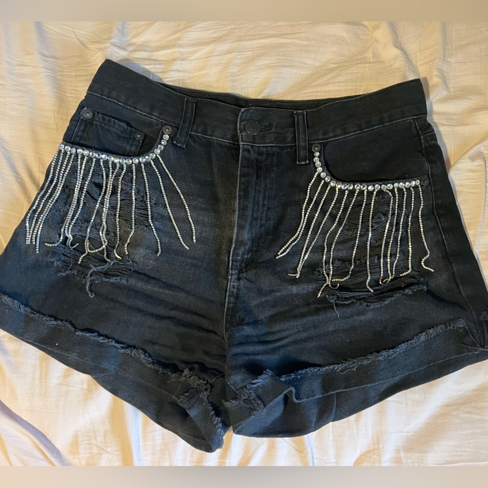 Aeropostale rhinestone shorts